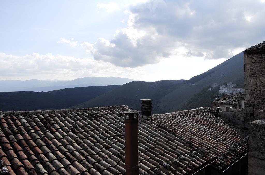 Le Case Della Posta Santo Stefano Di Sessanio Bagian luar foto